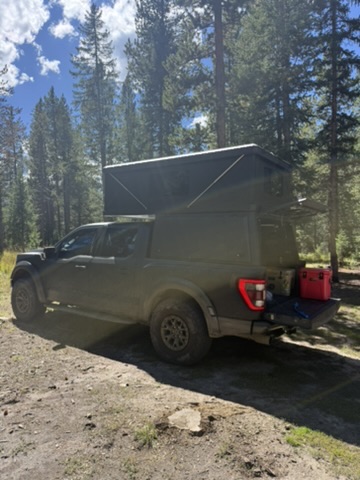 Overlanding and camping